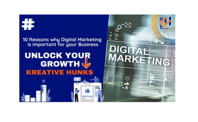 Digital marketing is important for any business for several reasons: