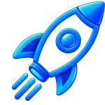 Digital marketing growth and performance icon