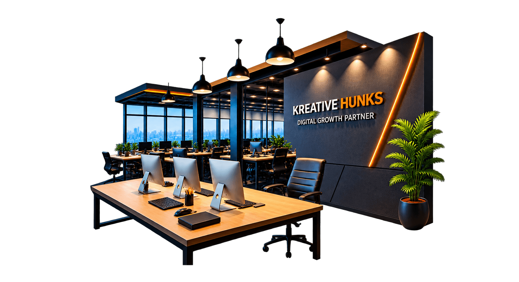 About Kreative Hunks team and services