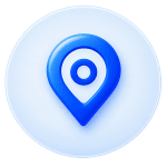 Kreative Hunks location and business contact icon