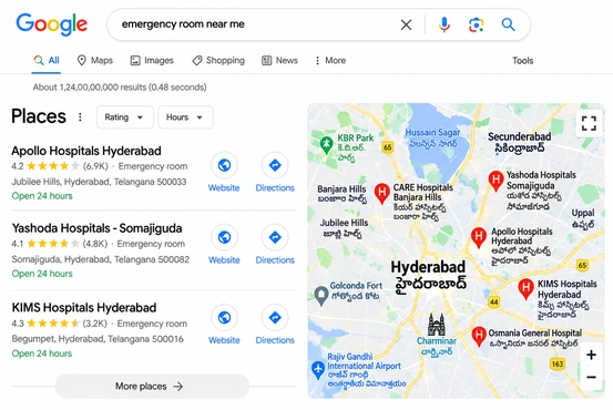 hyderabad-google-maps-search